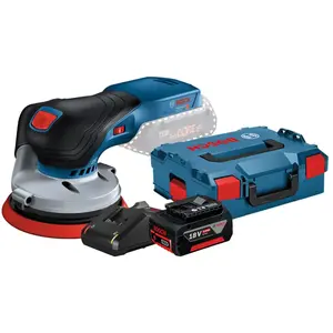 Bosch Professional GEX 18V-125 Batterie GBA 5,0 Ah Kit de Démarrage pas cher