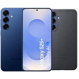 Samsung Galaxy S25 Plus 256 Go Bleu Foncé 5G + Samsung Kindsuit Back C... pas cher