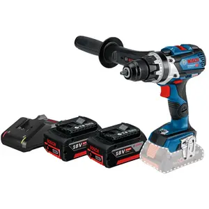 Bosch Professional GSR 18 V-110 C Batterie GBA 5,0 Ah (2x) Kit de Démarrage pas cher