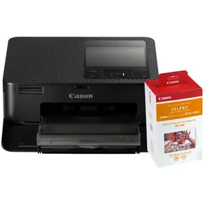 Canon SELPHY CP1500 Noir + Canon RP-108 Cassette d'Encre / Set de Papi... pas cher