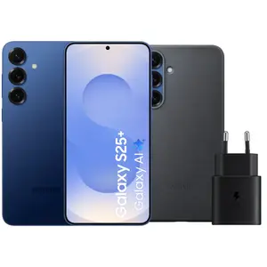 Samsung Galaxy S25 Plus 256 Go Bleu Foncé 5G + Pack d'Accessoires pas cher