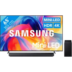 Samsung Mini-LED 65" M73H (2026) + Samsung HW-Q600F (2025) pas cher