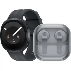 Samsung Galaxy Watch 9 Noir 44 mm + Samsung Galaxy Buds4 Blanc 