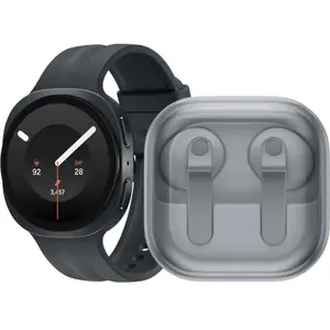 Samsung Galaxy Watch 9 5G Noir 40 mm + Samsung Galaxy Buds4 Blanc 