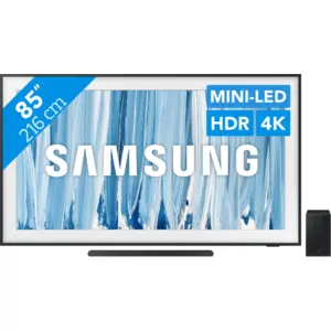 Samsung The Frame Pro 85" (2026) + Samsung HW-S700D Noir (2024) 