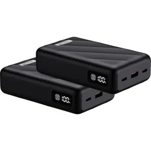 BlueBuilt Batterie Externe 20 000 mAh avec Charge Rapide 45 Watts Lot ... pas cher