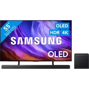 Samsung OLED 55" S83H (2026) + Samsung HW-QS700F (2025) pas cher