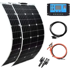 OEM Panneau solaire flexible 100W Haute efficacité 218% idéal pour RV ... pas cher