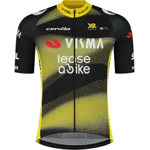 Tvl Maillot à Manches Courtes Team Visma Lease A Bike Tdf25 Replica pas cher