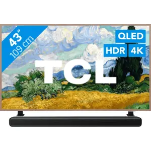 TCL QLED 43" A400 Pro (2026) + TCL S45H 2.0 Barre de Son pas cher