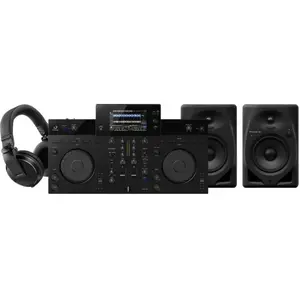 Alpha Theta XDJ-AN + Pioneer DJ DM-50D-BT Noir + Pioneer DJ HDJ-X5 