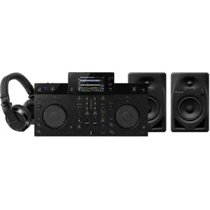 Alpha Theta XDJ-AN + Pioneer DJ DM-40D-BT + Pioneer DJ HDJ-X7 