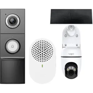 TP-Link Tapo C610 Solar Kit + D235 Smart Battery & Wired Doorbell pas cher