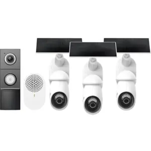 TP-Link Tapo C660 Solar Kit Lot de 3 + D235 Smart Battery & Wired Door... pas cher