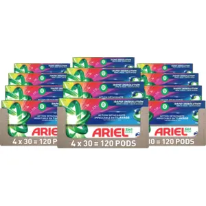 Ariel 4-en-1 Pods Colour - 360 Pièces pas cher