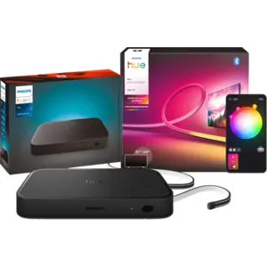 Philips Hue Play Pro Gradient Ruban LED TV 90 à 100 Pouces + HDMI Sync... pas cher