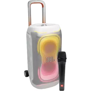 JBL PartyBox 330 Blanc + JBL PBM100 