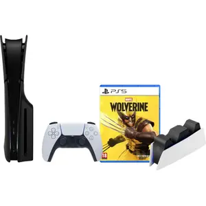 Sony PlayStation 5 Slim Disc Edition + Marvel's Wolverine + Façades No...