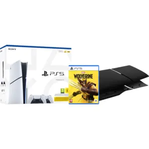 Sony PlayStation 5 Slim Disc Edition + Marvel's Wolverine + Façades No...