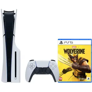 PlayStation 5 Slim Disc Edition + Marvel's Wolverine 