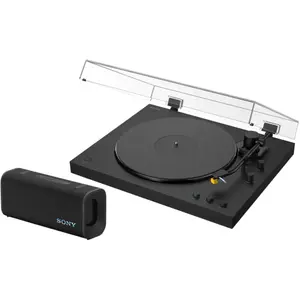 Sony PS-LX5BT Noir + Sony ULT Field 3 pas cher