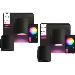Philips Hue Muscari Spot Mural Extérieur Lot de 2 pas cher