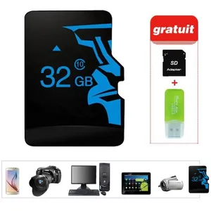 VEHOOT V17 Carte Mémoire Micro SD 32go Class 10 Adaptateur sd + lecteur de cartes pas cher