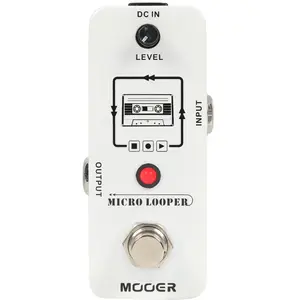 MOOER Micro Looper - Mini pédale d’effet type enregistreur-répétiteur pas cher