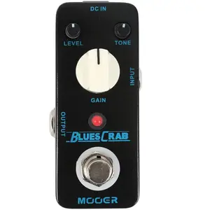 MOOER Blues Crab - Overdrive typé Blues pas cher