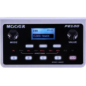 Mooer PE-100 - Multi-effets guitare portable pas cher