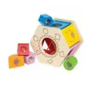 Boîte à formes en bois Shake and Match Hape pas cher