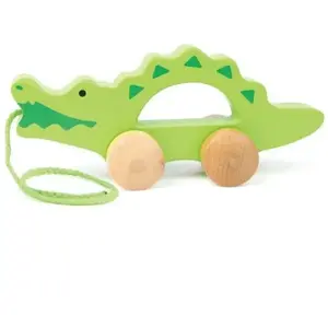 Hape houten trekfiguur Krokodil pas cher