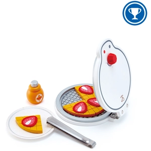 Playset Gauffrier blanc et ses accessoires Hape pas cher