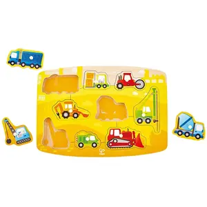 Hape Baustellenpuzzle (Kinderpuzzle) pas cher