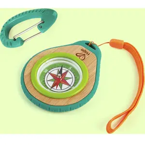 Hape compas et mousqueton bambou pas cher