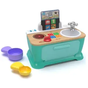 Cuisinière Magic Touch - HAPE - Jouet d'imitation - Age 12 mois - Fille - Bleu et multicolore pas cher