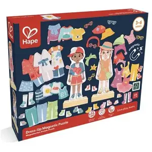 Hape Puzzle aimanté Vêtements (68 pièces) pas cher