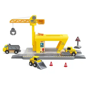 Hape Railway Construction Play Set pas cher