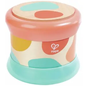 HAPE Tambour pour bébé corail TU pas cher