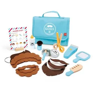 Jeu d'imitation Hape Kit du petit barbier pas cher