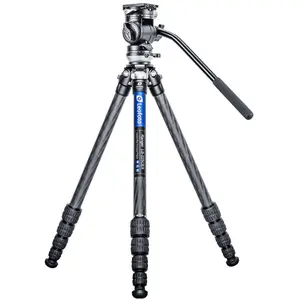 Leofoto LS-225CEX+BV-1R CNC Tripod w/ Leveling Base (2006202815) (Carb... pas cher