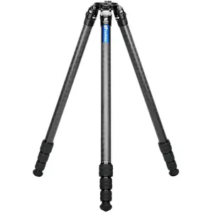 Leofoto Summit LM-324CL (Carbone), Trépied, Noir