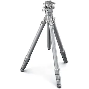 Leofoto statyw Gabriel LG-324C+LH-40R SI (Métal), Trépied, Argent pas cher