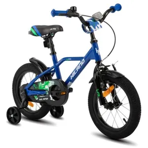 HILAND Vélo Enfant 12 Pouces pour garçon de 2-4 Ans, Frein à Main et Frein à rétropédalage-BleuVendu parcdiscount
