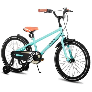 JOYSTAR Vélo Enfant 18 Pouces (5-7 Ans) avec Freins à Double Main & Roues d'Entraînement - vert pas cher