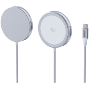 Ugreen Magnetic Wireless Charger (25 W), Chargeur sans fil, Gris pas cher