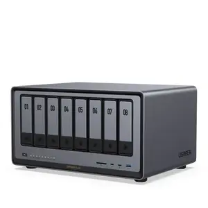 Ugreen NASync DXP8800 Plus (0 TB), NAS, Gris pas cher