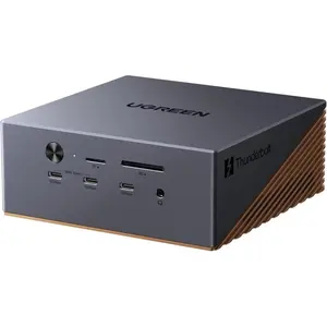 Ugreen Revodok Maxidok (17 ports), Station d'accueil + hub USB, Gris pas cher