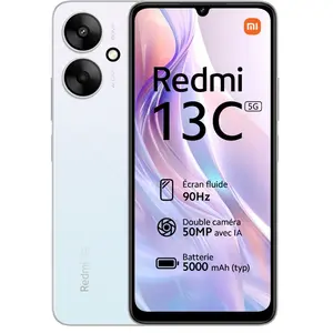 Xiaomi Redmi 13C 5G (Argent) - 128 Go pas cher