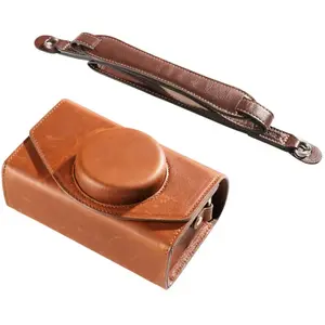 SmallRig 5986 sac de rangement en cuir pour Fujifilm X-E5 et X100VI - Marron pas cher